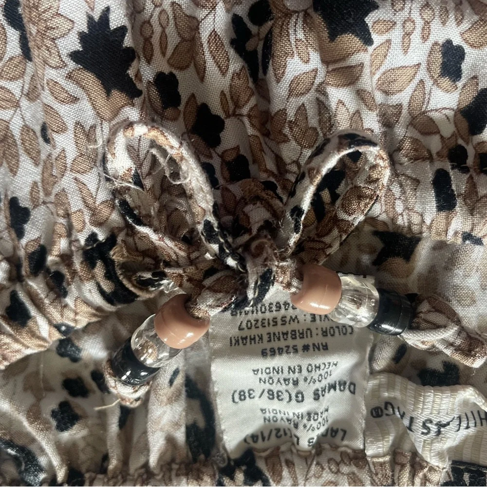 Boho Pleated Maxi Skirt - Picture 2 of 2